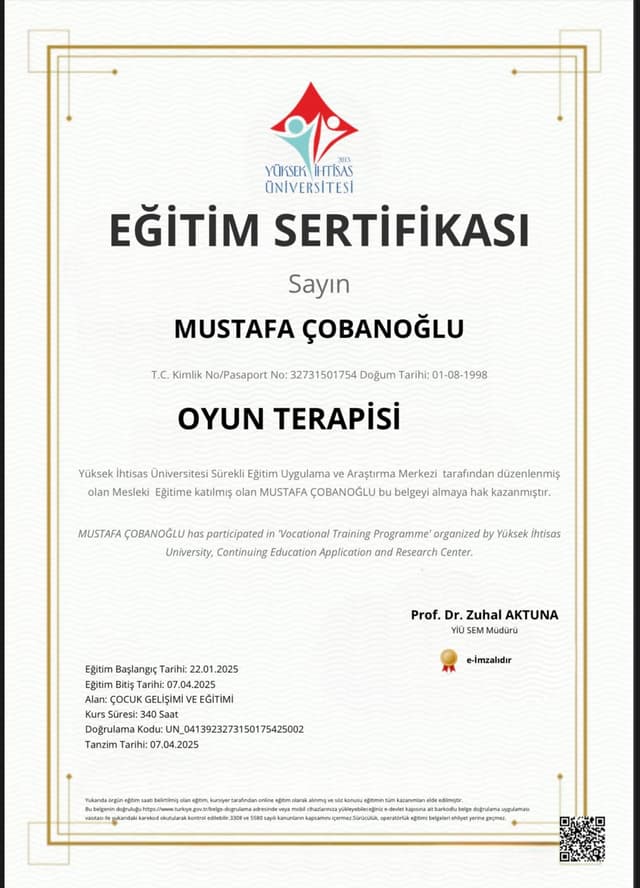 Sertifika 11